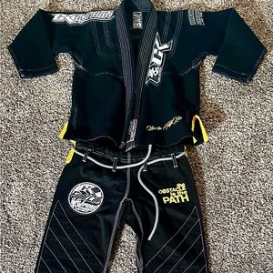 Boys Ck Fight Life Jiu Jitsu Gi